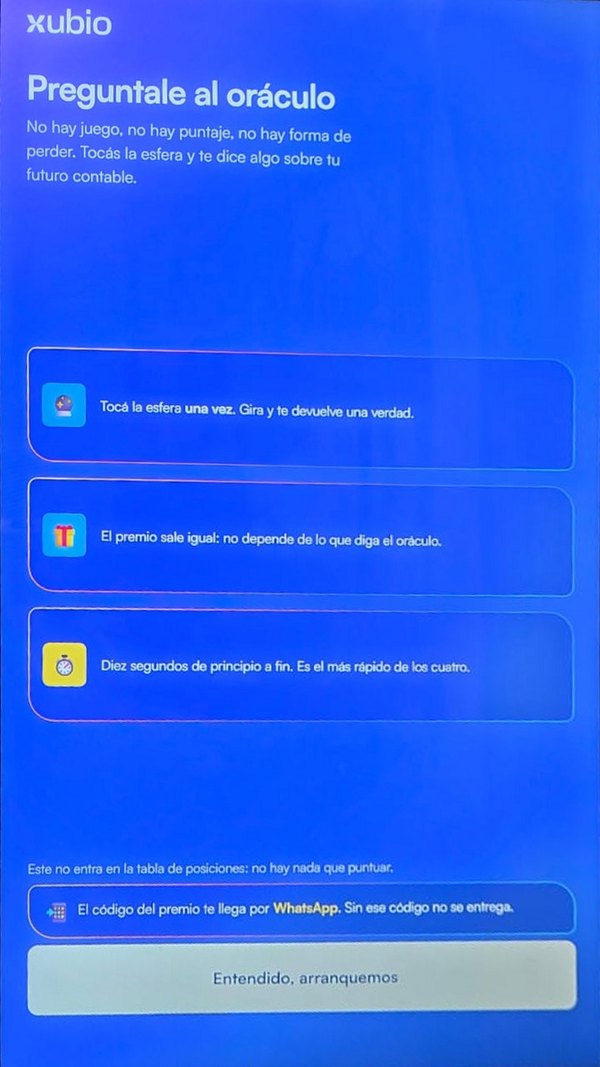 Reglas del juego El Oráculo de Xubio